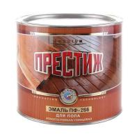 Эмаль д/пола св-орех 6кг "Престиж"