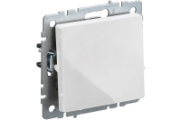 Выключатель 1СП 10А мех.бел.Brite BC-10-1-0-БрБ