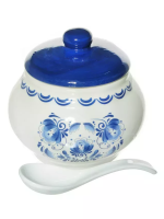 Сахарница 660мл Лазурный узор 78564