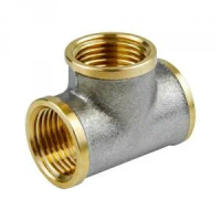 Тройник лат/никель Ду-15х15х15