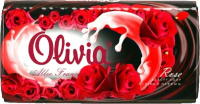 Мыло туалетное "Роза" 90гр "OLIVIA Francais"