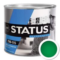 Эмаль ПФ-115 париж.зелень 1,8кг"STATUS"