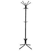 Вешалка напольная Луч5 чёрная