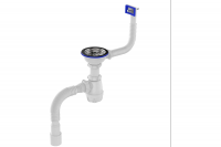 Сифон 3 1/2*40 с прямоугол. переливом АВ0148 Agufnt