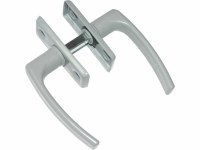 Ручка д/теплиц 2-стор.серая/цинк