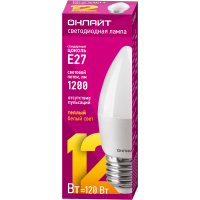 Лампа Онлайт C37-12-2700K-E27 90057