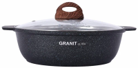 Кастрюля-жаровня 3л Гранит Ультра Блю ст/кр жгг31аку
