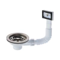 Выпуск д/сифона Ani 3 1/2 c прямоуг.переливом N305S