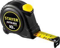 Рулетка STAYER AutoLock 10м/25мм 