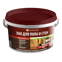 Лак д/пола и стен глянец. 2,5л акрил. "Коллекция" 