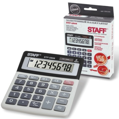 Калькулятор STAFF STF-5808