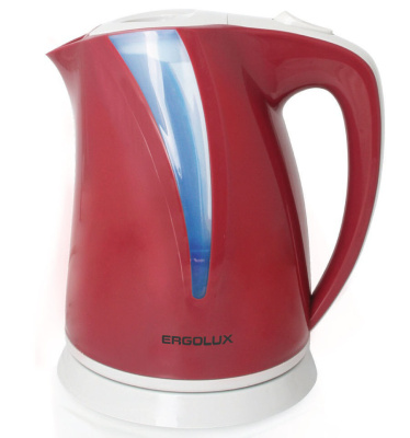Чайник эл. ERGOLUX ELX-KР03-С304 1,8л красн/чер