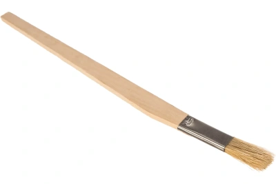 Кисть узкая деревян. ручка 15мм (01245)