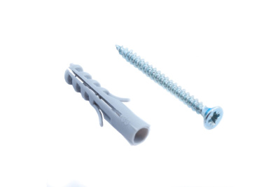 Дюбель Стройбат п/проп. S6х30 с саморезом 3,5х40 (15шт) 