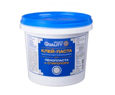 Клей "Кволити"-стиропор 1,5 кг