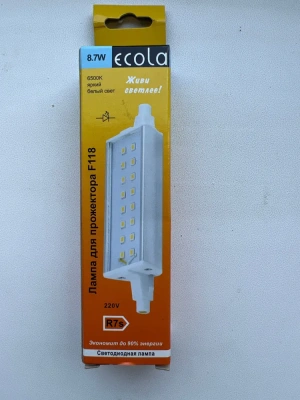 Лампа д/прожектора F118 14Вт 6500К J7SV14ELC