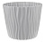 Горшок д/цветов Волна 8л с вкладышем (Кремовый) М 3190