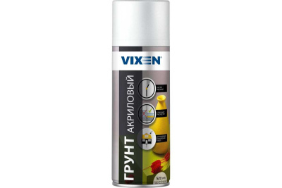 Грунт акриловый универс. аэроз. (белый) 520мл "VIXEN"