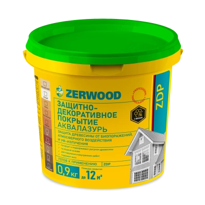Защита-Декор.(калужница) 0,9кг акриловое  "ZERWOOD"