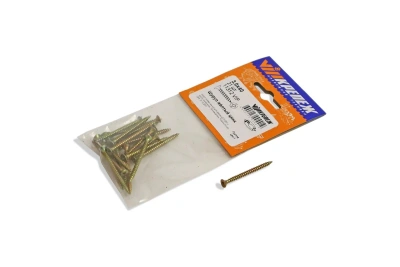 Шуруп желтый цинк 3,0/40 21шт