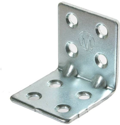 Уголок крепёжный 32*32*30*1,8 цинк  4шт