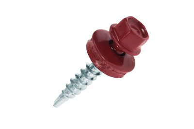 Кровельный саморез  4,8/51  кр.вино 55шт