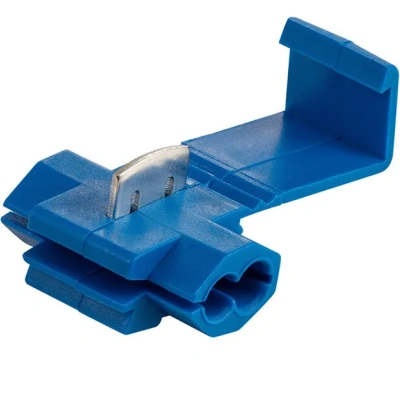 Зажим прокал. ЗПО-2-2,5мм синий LD502-25