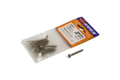 Шуруп желтый цинк 4,5/40 12шт