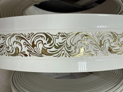 Бленда "Ажур" 5,5см белая 1м (43)