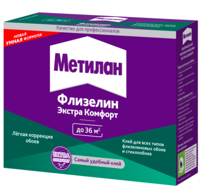 Обойный клей "Метилан Флизелин Экстра Комфорт" 200г3000295