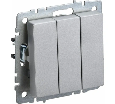 Выключатель 3СП 10А мех.алюм. BR-V30-0-10-K47 Brite