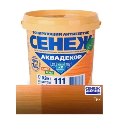 Сенеж Аквадекор Х2-111 тик 0,9кг