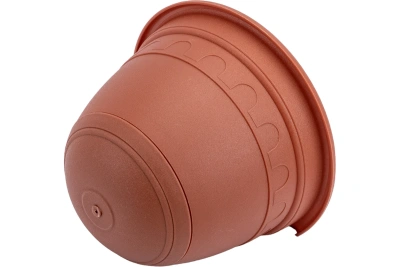 Кашпо настенное Колывань Д 16см терракотовый (С 111Т)