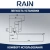 Смеситель для ванны RAIN Лазурит 561-321