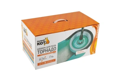 Швабра Торнадо с ведром 10л ручн.отжим МОРМ18