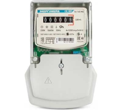 Счетчик Энергомера СЕ101 S6 145 M6 кл.т 1