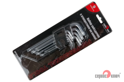Набор Г-об звездочек TORX c отвер.9пр 70675