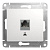 Розетка комп.мех.GSL000181К бел