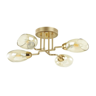 Люстра потолоч. 4536/4C LACIE золото E14 