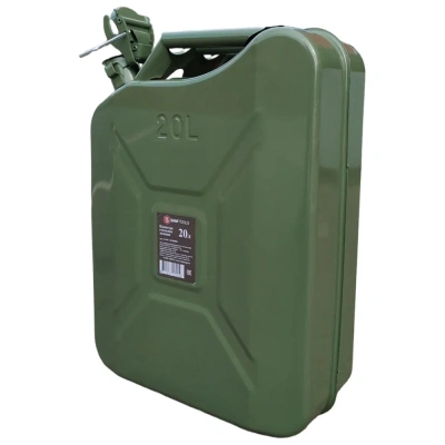 Канистра стальная 20л зеленая