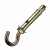 Анкерный болт с крюком 10*100мм 1шт