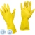 Перчатки хозяйств. латексные с напылением (XL) желтые