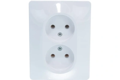 Розетка 2СП GSL000120 бел.