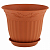 Кашпо "Дубок" 1,2л терракот. 