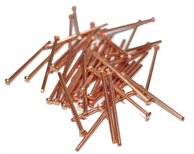 Гвозди финишные омеднен. 1,8х40мм (60гр)