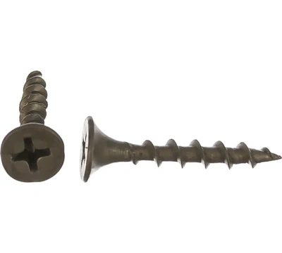 0200359 Саморез черный 3,5х25 потай крупная резьба 250шт