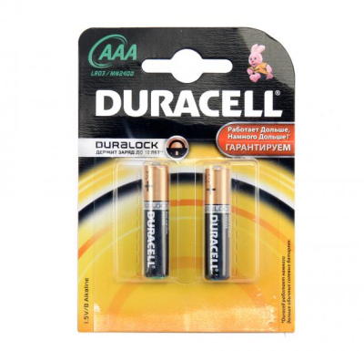 Э/п Duracell LR03/286 BL2