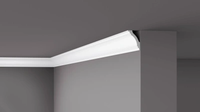 Плинтус потолочный LX-73 экструд 2м 