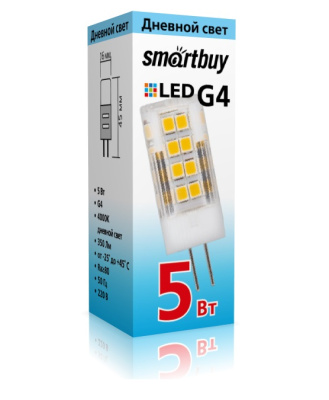 Лампа Smartbuy G4 5W 220v 4000K