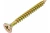 Шуруп желтый цинк 6х60мм 45шт